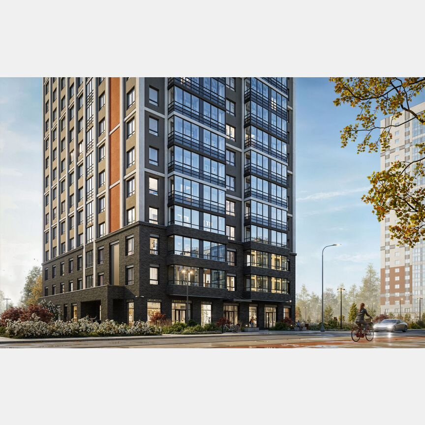 Квартира-студия, 28,5 м², 12/25 эт.