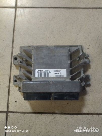 Блок управления двигателя Эбу Renault Logan 1