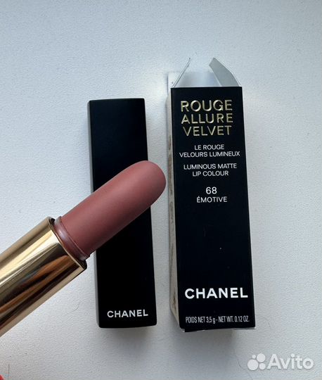 Chanel помада вельвет 68 emotive