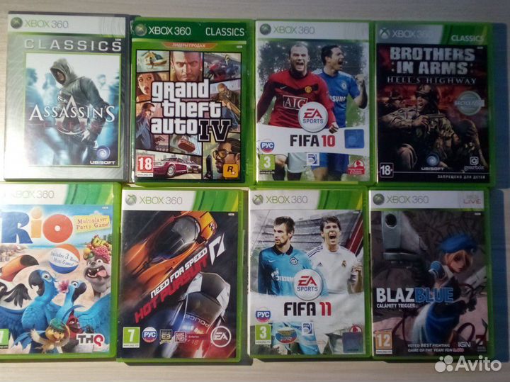Игры на xbox 360