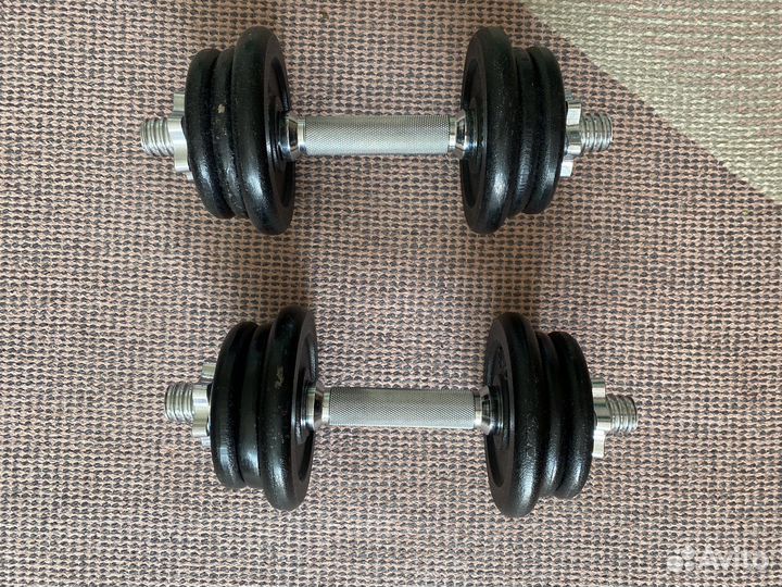 Гантели по 10 кг