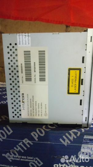 Штатная магнитола на Санта Фе