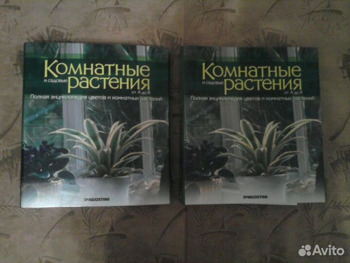 2 папки с журналами Комнатные растения