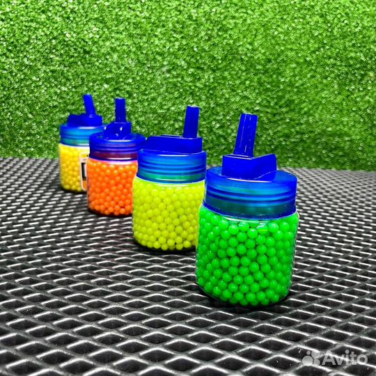 Пули шарики 6мм для детского оружия