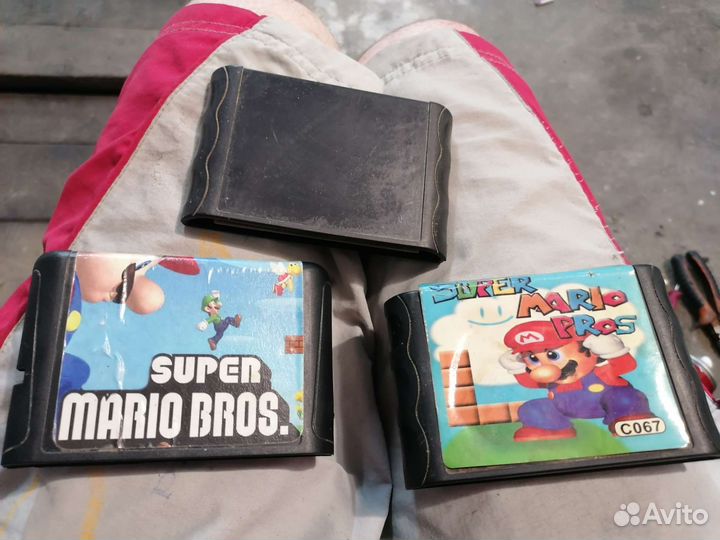 Sega mega drive2 super mario pros