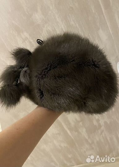 Берет норковый