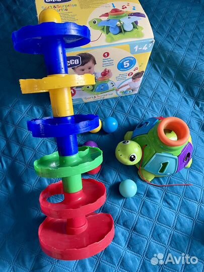 Развивающие игрушки chicco сортер черепашка
