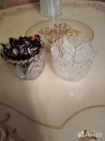 Хрустальная ваза