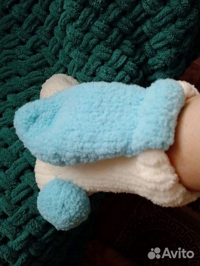 Носочки зайчики