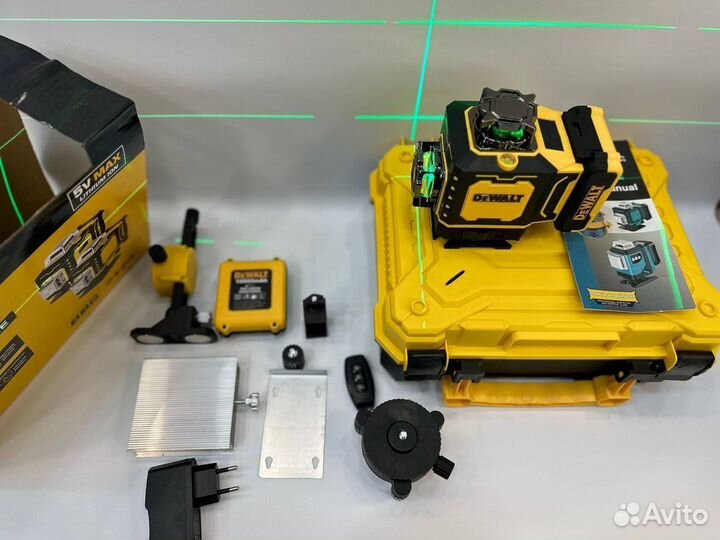 Лазерный уровень dewalt 4D