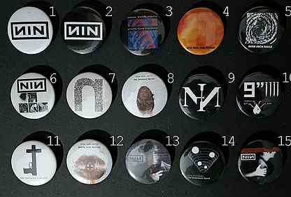 Значки Nine Inch Nails