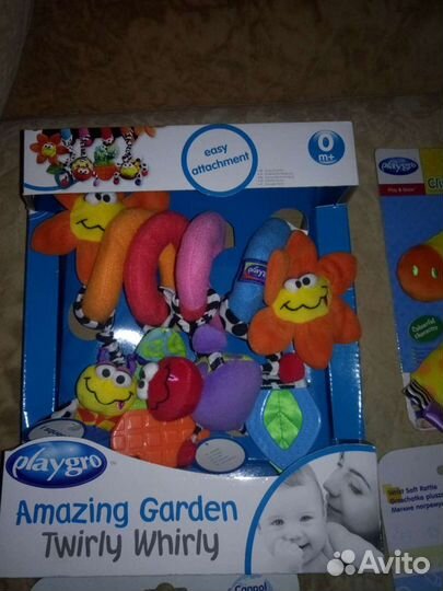 Детские новые погремушки на коляску