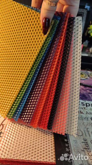 Вощина цветная для свечей