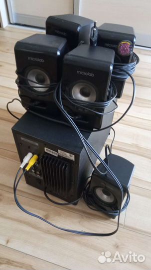 Компьютерные колонки 5.1 microlab M500