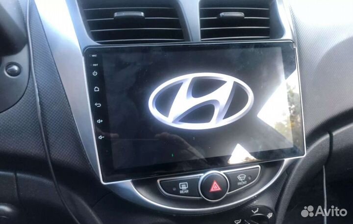 Штатные андроид магнитолы для Hyundai Solaris 1