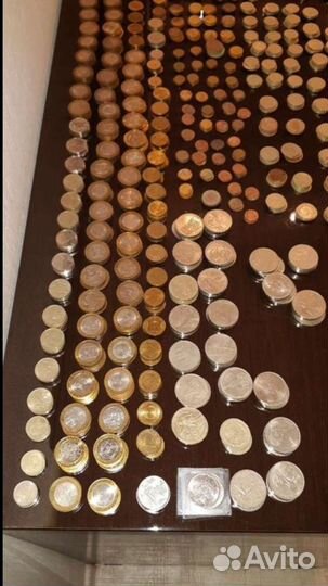 Монеты без повторов 460 шт коллекция от царских
