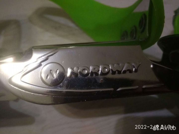 Коньки детские раздвижные двухполозные