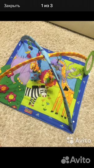 Развивающий коврик