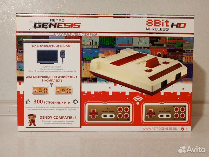 Retro Genesis 8 Bit HD Wireless