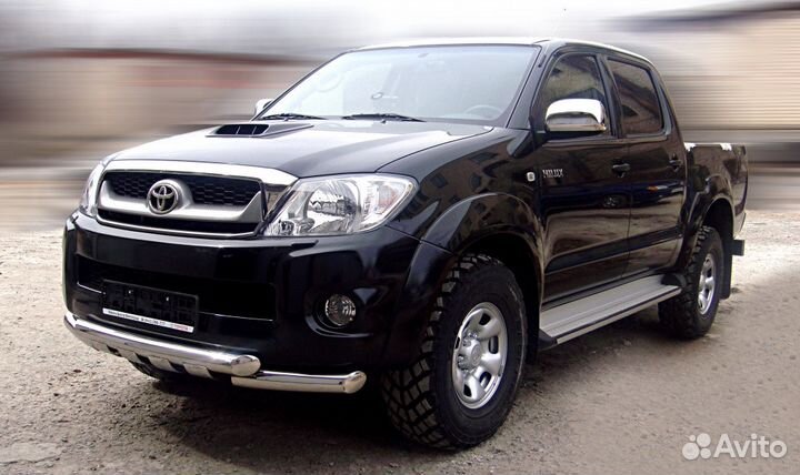 Защита дуга переднего бампера Тойота Найлюкс Hilux