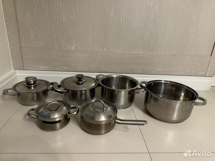 Кастрюли из нержавейки