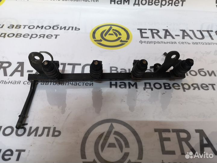 Топливная рампа с форсунками Matiz,Chevrolet Aveo