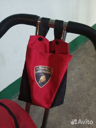 Детский велосипед-коляска Lamborghini