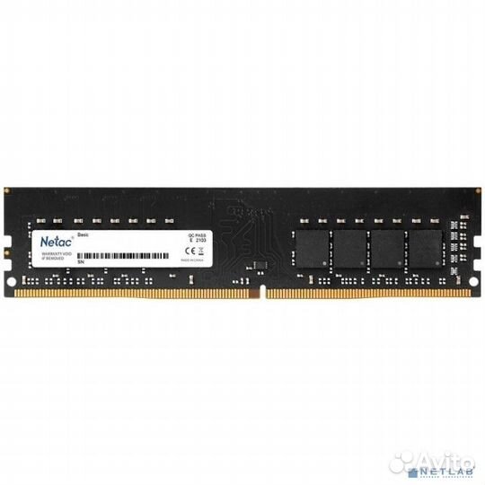 Netac DDR4 dimm 8GB ntbsd4P32SP-08 PC4-25600, 3200