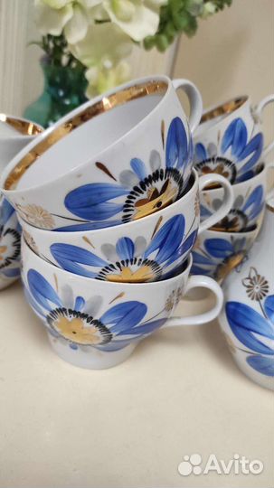 Чайный сервиз фарфор СССР