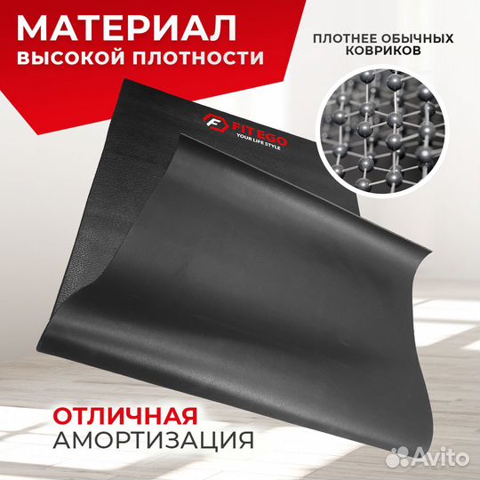 Коврик для тренажера fitego