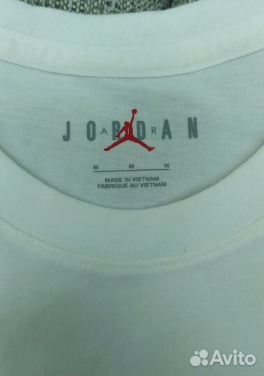 Футболка мужская Nike Jordan White (Оригинал)
