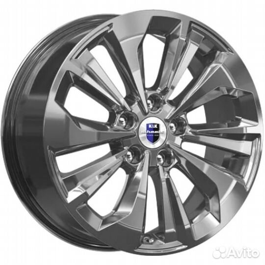 Диски K&K Авиор 7x17 5*110 ET40 DIA65.1 Кварц Литой