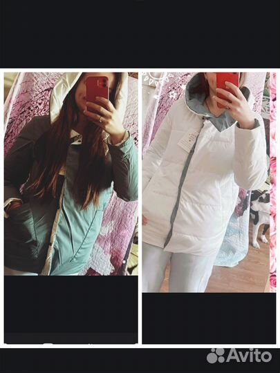 Куртка двухсторонняя весна