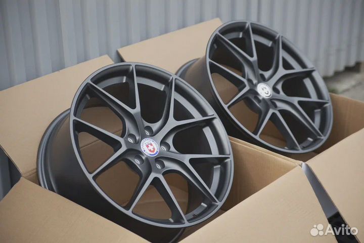 Диски HRE P101 R19 5x112 Matt Gunmetal