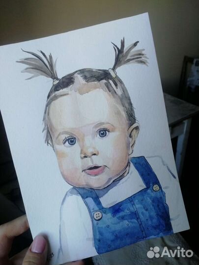 Нарисую портрет вашего малыша