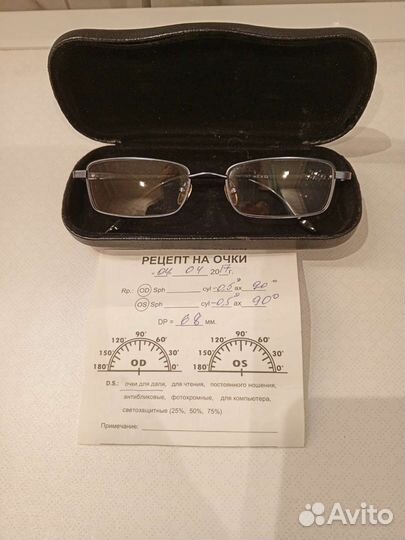 Очки мужские fashion agent -0.5