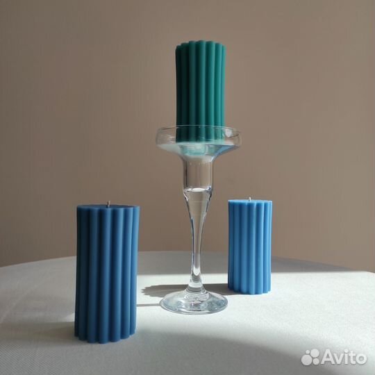 Набор цветных свечей для праздника/подарка