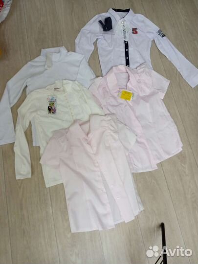 Школьные блузы новые р.152