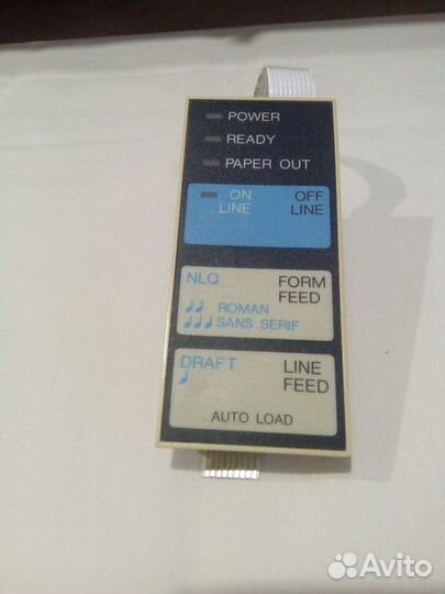 Панель Управления Матричным Принтером Еpson
