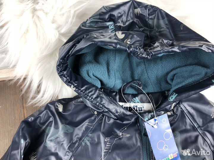 Ветровка от дождя на флисе для мальчика Германия