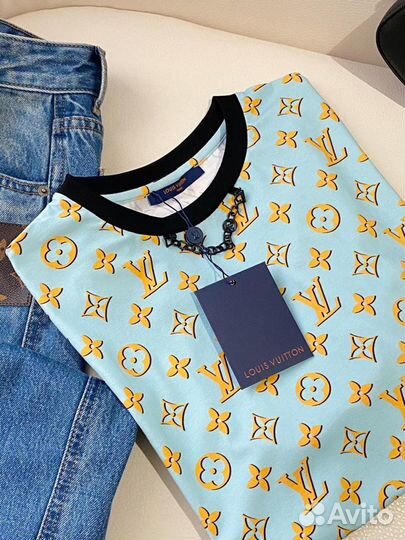 Louis vuitton футболка premium