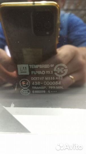 Форточка задняя правая Chevrolet Cruze седан 2011