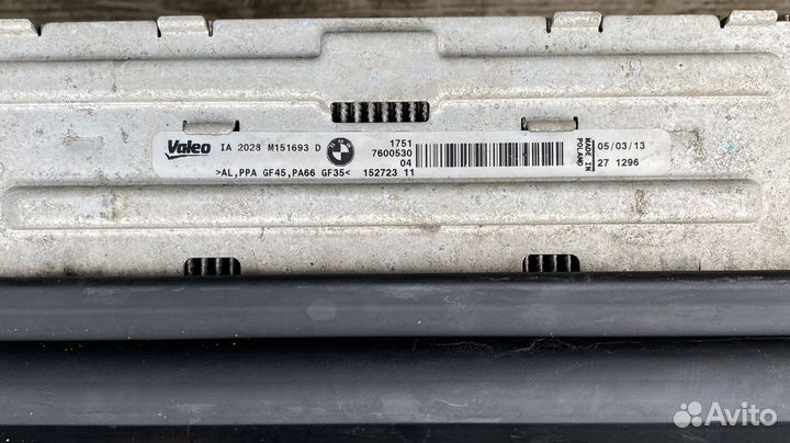 Радиатор интеркулера bmw n20 f серия