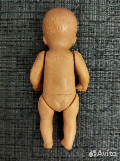 Коллекционная резиновая кукла пупс ГДР