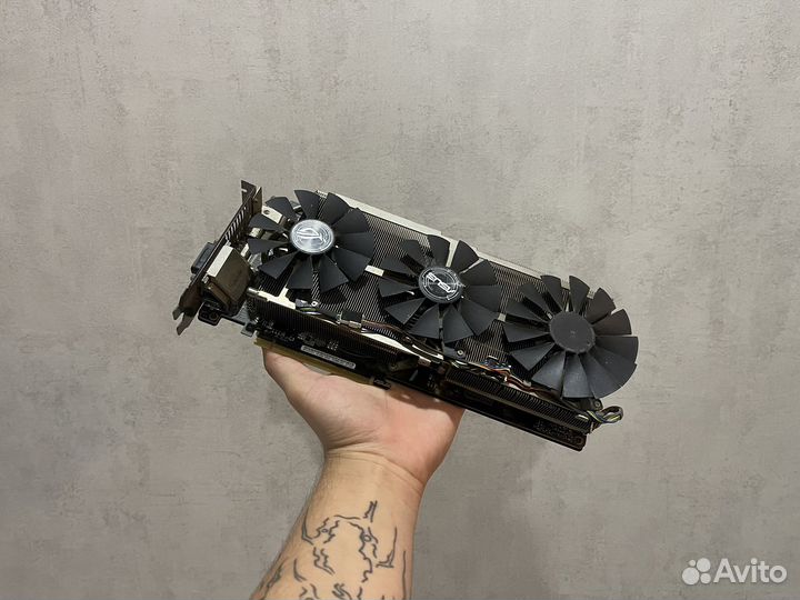 Видеокарта Asus Rog Strix Gaming GTX1070 Ti 8GB