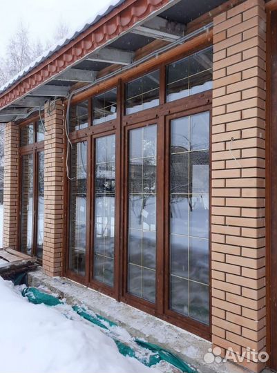 Остекление окон и балконов пвх