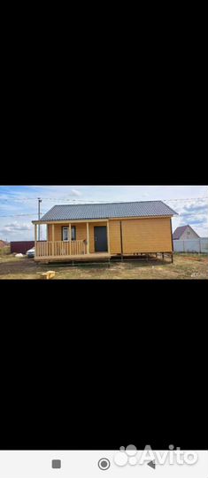 Каркасный дачный домик