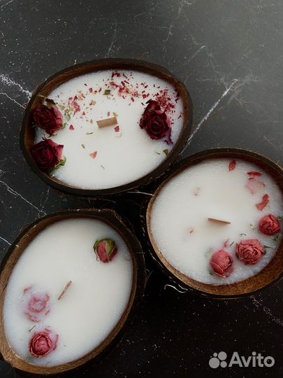 Кокосовые свечи