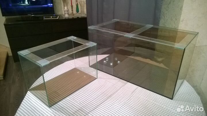 Аквариумы до 100 л. из стекла 5 мм