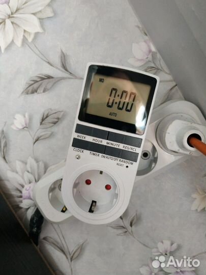 Программируемый таймер вкл выкл света